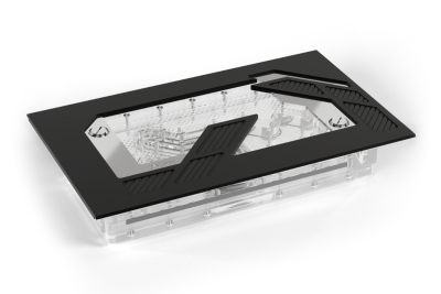 AGB Alphacool Apex Distroplate Dark Base Pro 901 Black D5 mit VPP Apex PWM Pumpe
