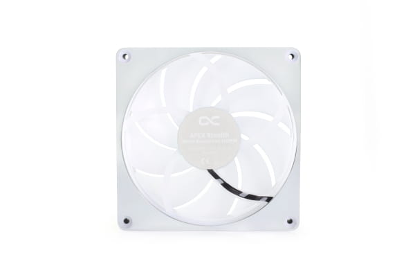 L14 Alphacool Apex Stealth Metall Aurora Lüfter 2000rpm Chrome (140x140x25mm)