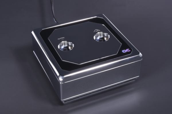 WAC Alphacool Eisblock XPX Aurora Edge - Full Brass Chrome Digital RGB PHT EOL