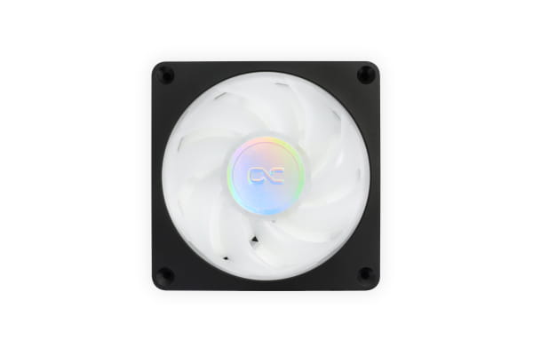 L12 Alphacool Apex Stealth Metall Aurora Lüfter Matt Schwarz 2600rpm (120x120x25mm)