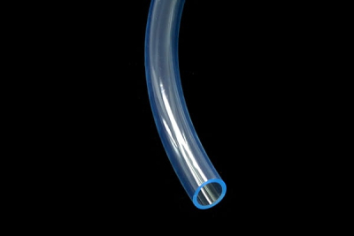 S13 Schlauch PVC 13/10mm (3/8"ID) UV-aktiv Blue/Clear 15m Rolle