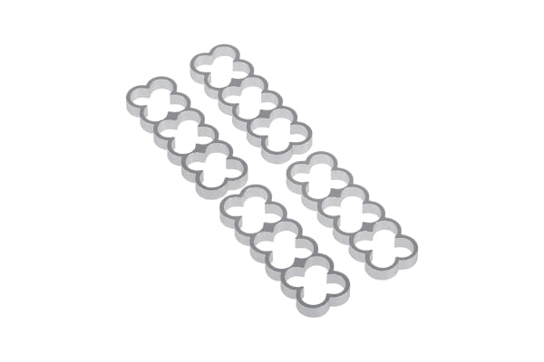 KAB Alphacool Eiskamm Alu X12 - 4mm silver - 4 Stück PHT EOL