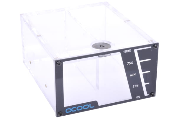 AGB Alphacool Repack Dual Bayres 5,25" Clear Rev.2 EOL