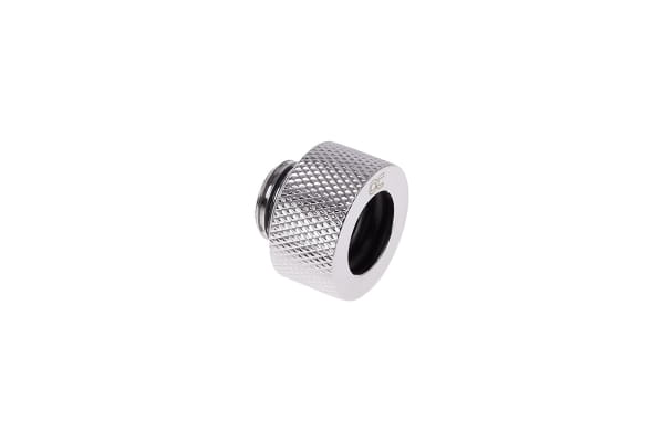 ANS Alphacool HT 13mm HardTube Anschraubtülle G1/4 - gerändelt - Chrome Sixpack PHT EOL