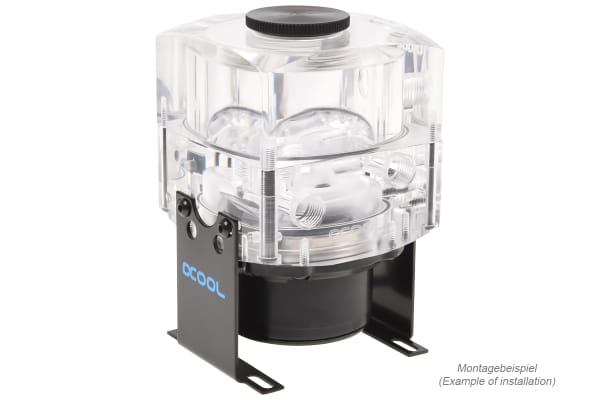 PUZ Alphacool Eisdecke D5 Aufsatz - Acryl G1/4 - (VPP755/VPP655/TPP644/MCP655) V.3