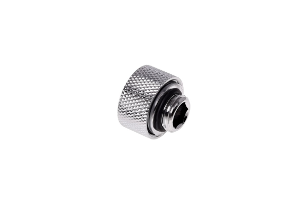 ANS Alphacool HT 13mm HardTube Anschraubtülle G1/4 - gerändelt - Chrome Sixpack PHT EOL
