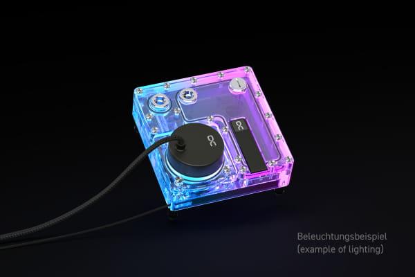 AGB Alphacool Core 140mm Reservoir mit VPP/D5 Apex PWM Pumpe