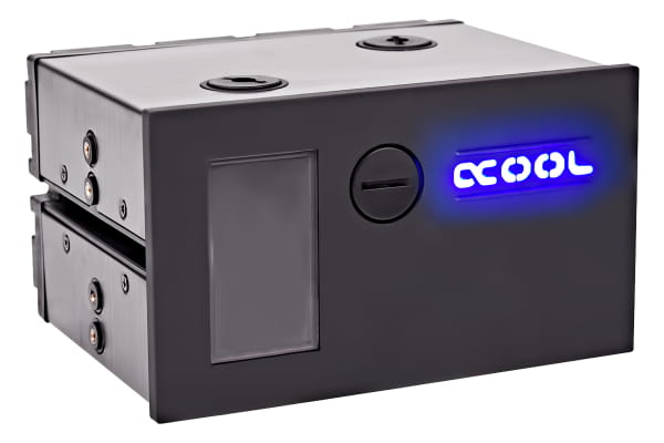 AGB Alphacool Eisfach - Single Laing D5 - Dual 5,25 Bay Station PHT EOL