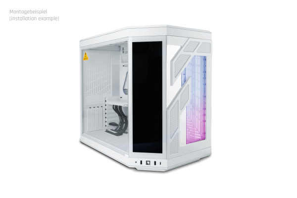 AGB Alphacool Apex Distroplate Y70 D5/DDC - White
