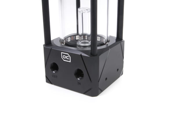 PUM Alphacool Eisbecher Aurora D5 Acetal/Glas - 150mm inkl. Alphacool VPP Apex