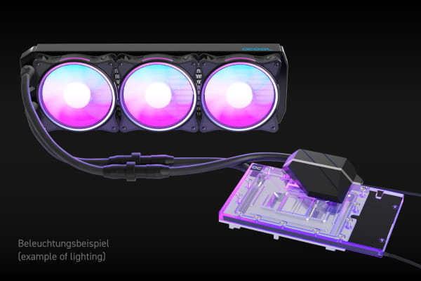 KOI Alphacool Eiswolf 2 AIO - 360mm RTX 4080 Founders Edition mit Backplate EOL