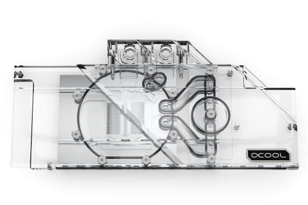 WAK Alphacool Eisblock Aurora Acryl GPX-N 2070/2080 Dual Evo EOL