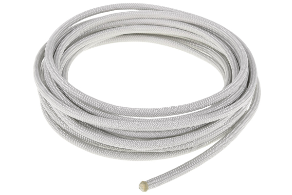 MKA Alphacool AlphaCord Sleeve 4mm - 3,3m (10ft) - Silver Grey (Paracord 550 Typ 3) 330cm EOL