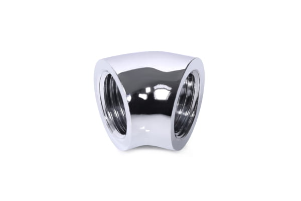 ANF Alphacool Eiszapfen L-Verbinder 45° G1/4 IG auf G1/4 IG - chrome PHT EOL