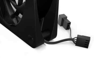 L12 Alphacool Apex Stealth Metall Power Lüfter 3000rpm Matt Schwarz (120x120x25mm)