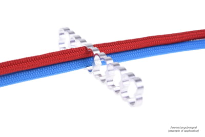 KAB Alphacool Eiskamm Alu X24 - 4mm silver - 2 Stück PHT EOL