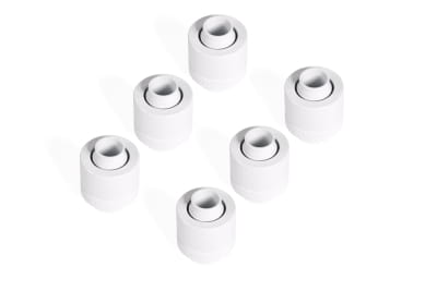 ANS Alphacool Eiszapfen 13/10mm Anschraubtülle G1/4 - White Sixpack