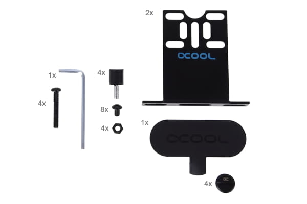 PUZ Alphacool Eisdecke DDC Acryl Aufsatz V.4