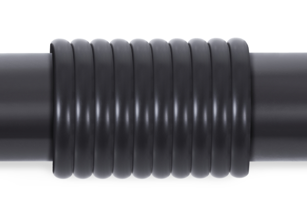 S13 Alphacool EPDM Tube 13/10 - Schwarz 3,3m (10ft) Retailbox
