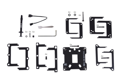 WAC Alphacool Eisblock XPX Pro Aurora - Full Brass Black Digital RGB PHT EOL