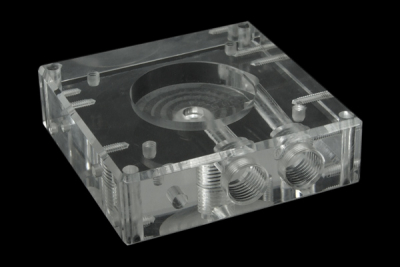 PUZ Alphacool Laing DDC Plexi Aufsatz EOL