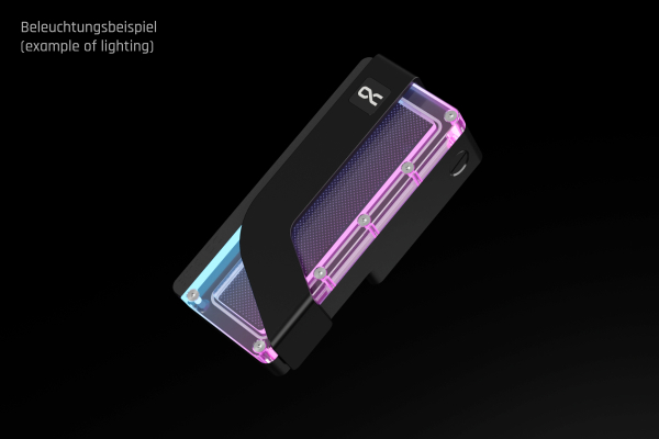 AGB Alphacool Core DDCzero Flat Reservoir 140 mit Pumpe
