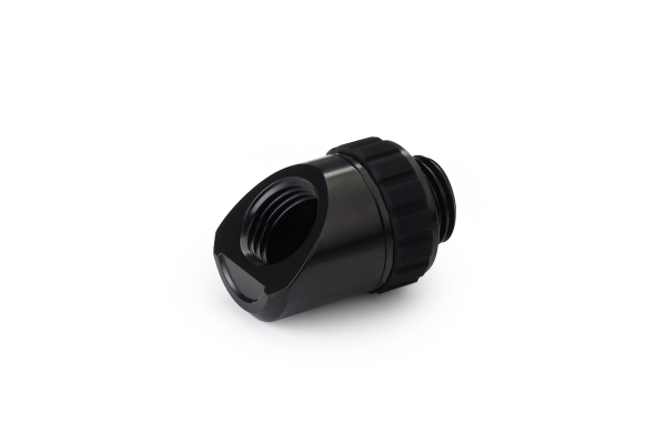ANF Alphacool Apex Grip Adapter 45° AG/IG G1/4 drehbar schwarz