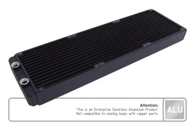 RAD Alphacool ES Aluminium 420 mm T38 - (For Industry only) EOL