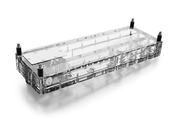 PUM Alphacool Core Distro Plate 360 Links mit VPP/D5 Apex PWM Pumpe PHT EOL