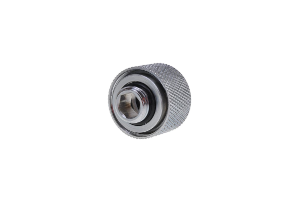 ANS Alphacool HT 16mm HardTube Anschraubtülle G1/4 - gerändelt - Chrome PHT EOL