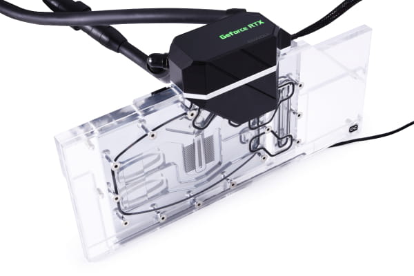 KOI Alphacool Eiswolf 2 AIO - 360mm RTX 3080/3090 Suprim X mit Backplate PHT EOL