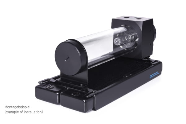 PUM Alphacool Core 200 Aurora Ausgleichsbehälter Acetal/Acryl mit VPP/D5 Apex PWM Pumpe