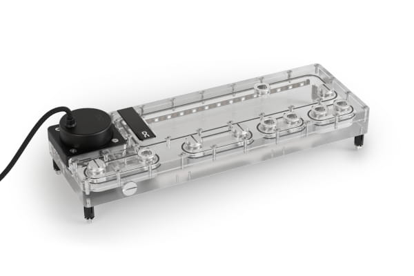 AGB Alphacool Core Distro Plate 360 Rechts D5/DDC V.2 mit D5 Apex Pumpe