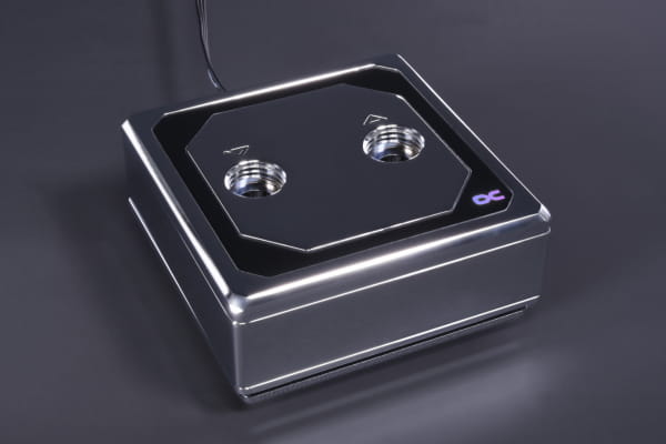 WAC Alphacool Eisblock XPX Aurora Edge - Full Brass Chrome Digital RGB PHT EOL