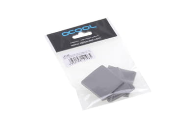 WÄM Alphacool Wärmeleitpad für NexXxoS GPX 3W/mk 30x30x3mm yellow marked PE Bag (4 Stück)