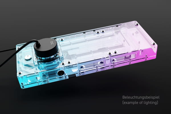 AGB Alphacool Core Distro Plate O11 Dynamic Evo/XL mit VPP/D5 Apex PWM Pumpe